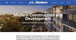 Desktop Screenshot of modernco.com.au